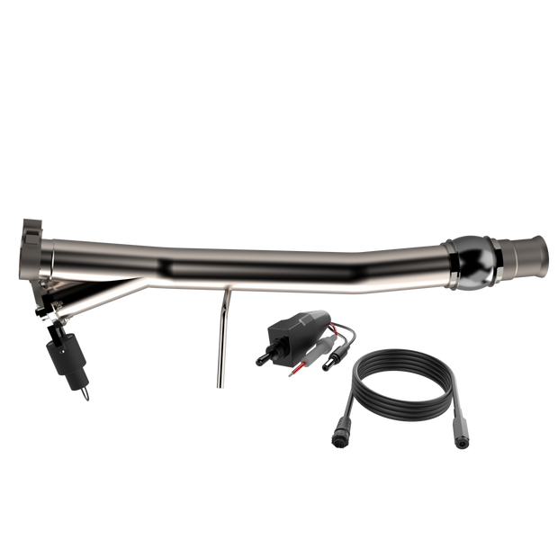 QTP® (14-18) Silverado/Sierra 1500 304SS 3" Aggressor Down Pipe (EXT/CREW CAB-SHORT BED)