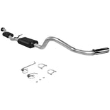 Flowmaster® (99-07) Silverado/Sierra Aluminized Force II Cat-Back System (Ext Cab-143.5" WB)