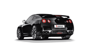 Akrapovic® (07-22) GT-R Titanium Cat-Back Exhaust System with Catted Downpipes