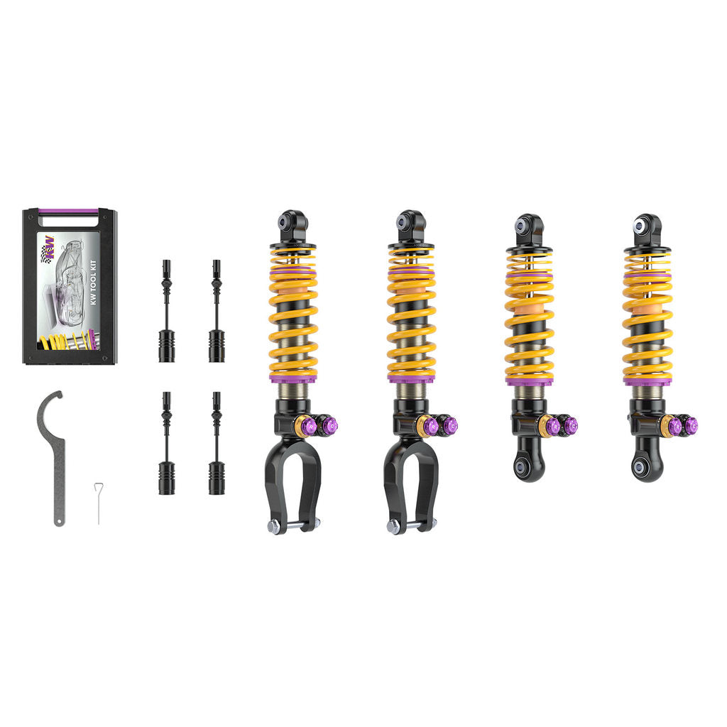 KW® (14-23) Huracán 0.4" x 1.0" - 0.6" x 1.4" Variant 5 '4-Way' Adjustable Coilover Kit