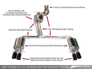 Awe Tuning® (08-12) Audi S5 Coupe 304SS Touring Edition Cat-Back System