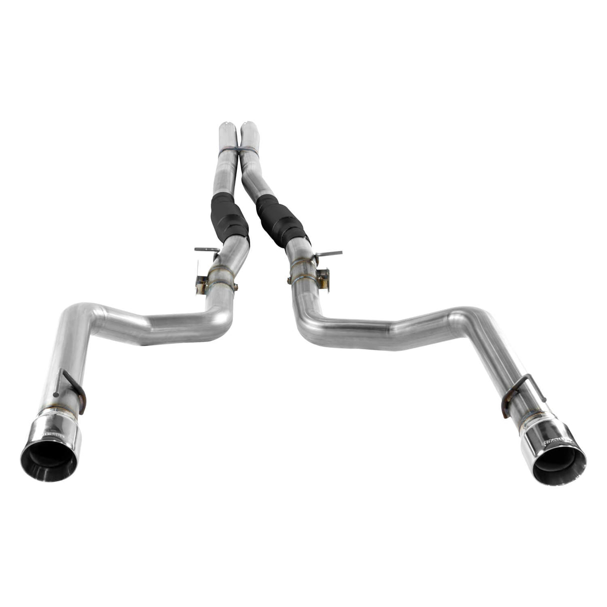 Flowmaster® 817845 - Outlaw™ 409 SS Cat-Back Exhaust System with Split Rear Exit 