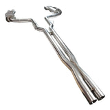 Kooks® (08-14) Challenger SRT8 304SS 3" Cat-Back Exhaust System with Quad Rear Exit - 10 Second Racing
