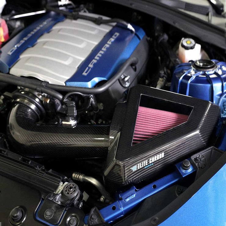Cold Air Inductions® (16-20) Camaro V8 Elite Carbon Series Cold Air Intake System W/ Air Case 