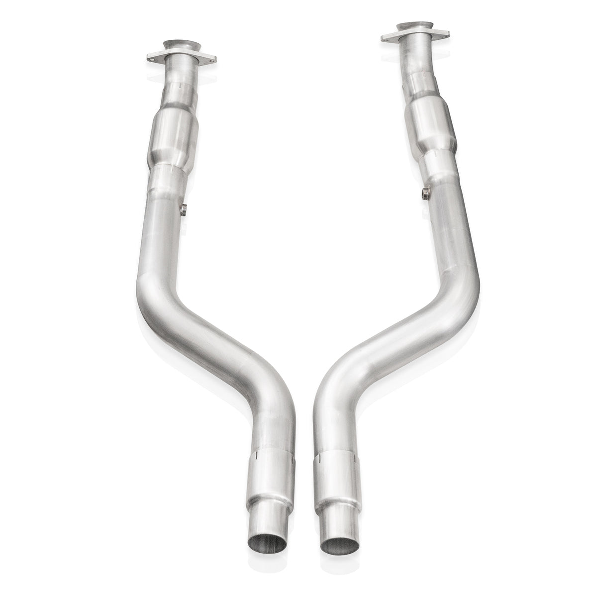 Stainless Works® (15-21) Challenger/Charger SRT 304SS 3" Catted Mid-Pipes - 10 Second Racing