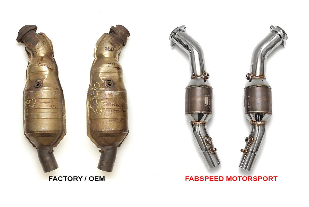 FabSpeed® (00-04) Ferrari 360 Sport Catalytic Converters 