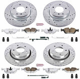 Power Stop® (99-06) BMW 3-Series Z26 Street Warrior Brake Kit - 10 Second Racing