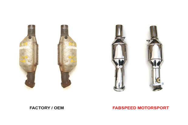 FabSpeed® (89-95) Ferrari 348 Sport Catalytic Converters 