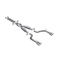 Magnaflow® (08-14) Challenger SRT8 409SS Cat-Back Exhaust System with Quad Rear Exit - 10 Second Racing