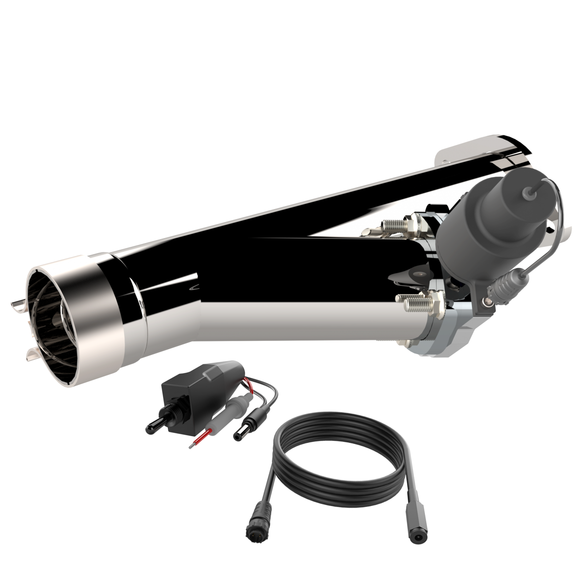 QTP® (19-23) RAM 1500 304SS 3" Aggressor Valvetronic Down Pipe