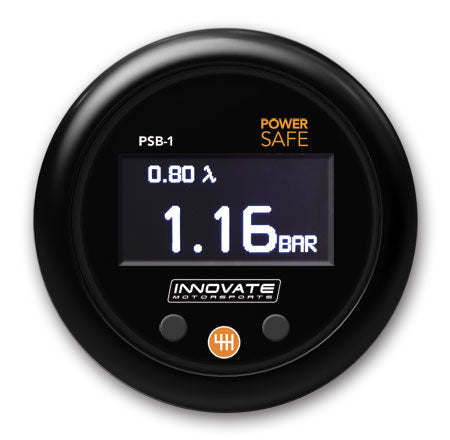 Innovate Motorsports® PSB-1: PowerSafe Boost & Air/Fuel Ratio Gauge - 10 Second Racing