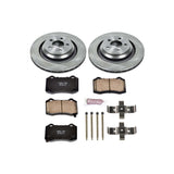 Power Stop® (05-23) Mopar SRT Z17 OE Plain Rear Brake Kit (4/6-Piston Front Calipers)