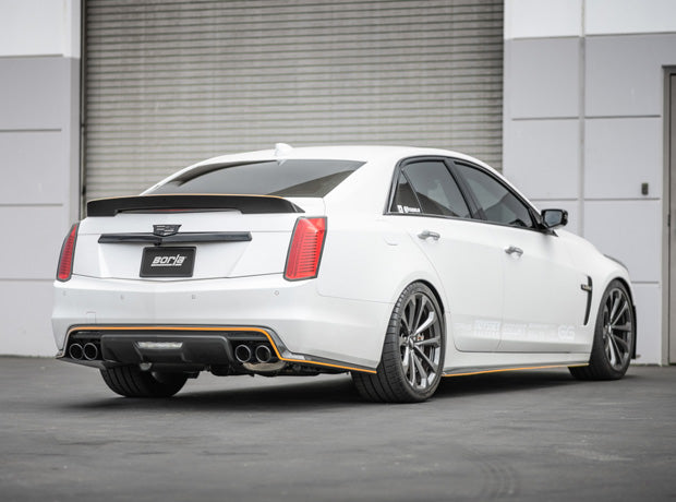 Borla® (16-20) Cadillac CTS-V S-Type™ Stainless Steel Cat-Back Exhaust System with Quad Rear Exit 