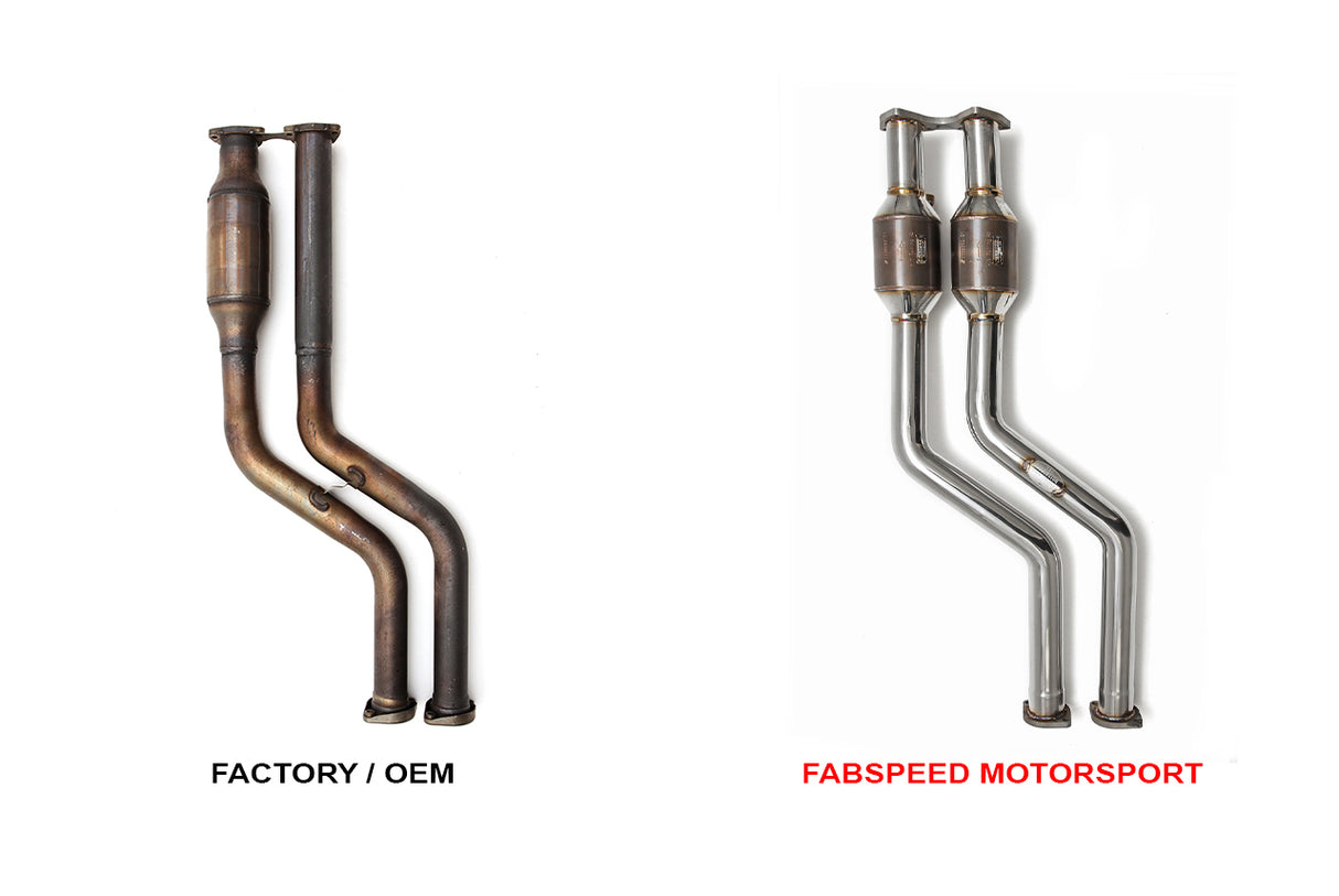 FabSpeed® (01-06) BMW M3 (E46) Sport Catalytic Converters 