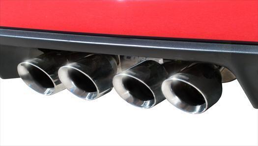 Corsa® (05-08) Corvette C6 304SS Xtreme 2.5" Axle-Back System with 3.5" OD Tips - 10 Second Racing