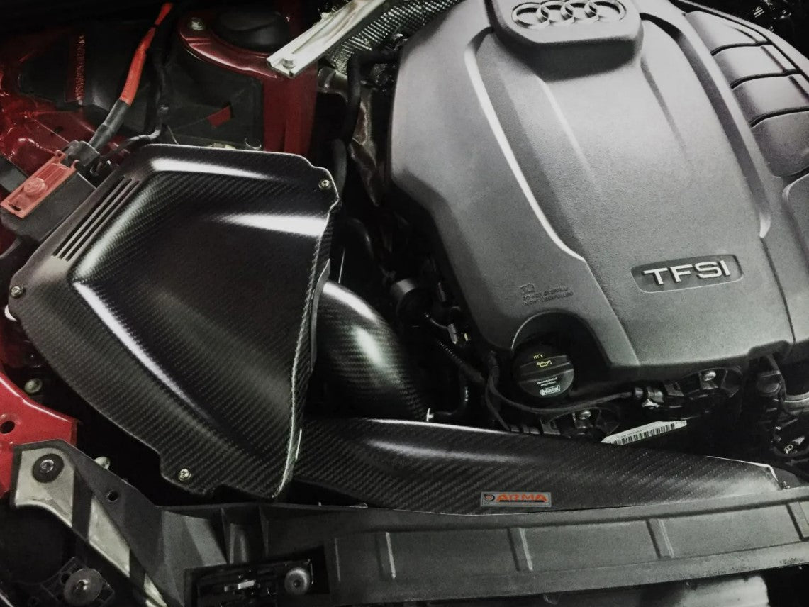 ArmaSpeed® (16-21) Audi A4 Carbon Fiber Air Intake System