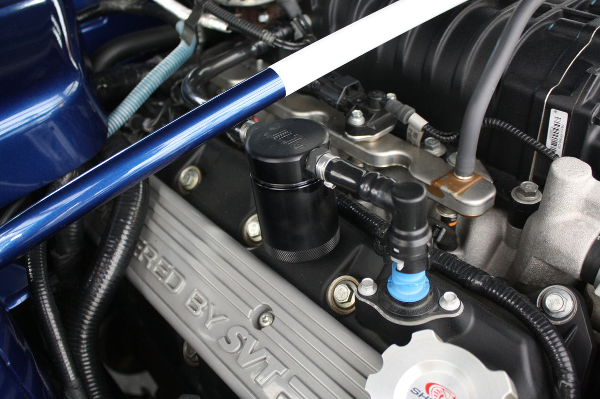 J&L® (07-14) GT500 3.0 Passenger Side Oil Separator Kit