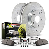 Power Stop® (15-21) Mopar SRT Z26 Street Warrior Brake Kit (6-Piston Front Calipers) - 10 Second Racing