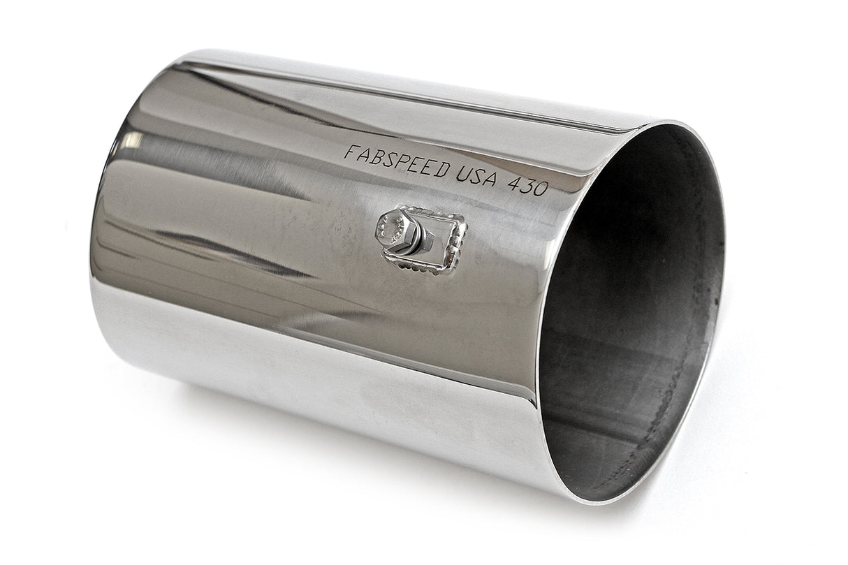 FabSpeed® (05-09) Ferrari F430 Polished Slip-on Tip Covers 