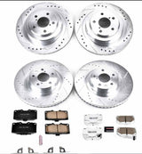 Power Stop® (06-07) WRX Z26 Street Warrior Brake Kit - 10 Second Racing