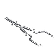 Magnaflow® (08-14) Challenger SRT8 409SS Cat-Back Exhaust System with Split Rear Exit - 10 Second Racing