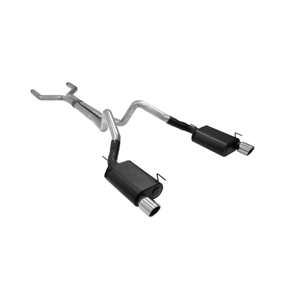Flowmaster® (05-10) Mustang GT/GT500 American Thunder 409SS 3" Cat-Back System with Mufflers