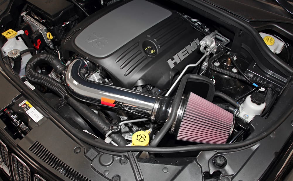 K & N ® (11-20) Cherokee 5.7L 77 Series Aluminum Polished Cold Air Intake System 