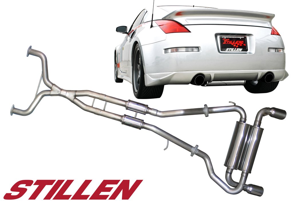 Stillen® (02-09) Nissan 350Z 304SS 3" Cat-Back Exhaust