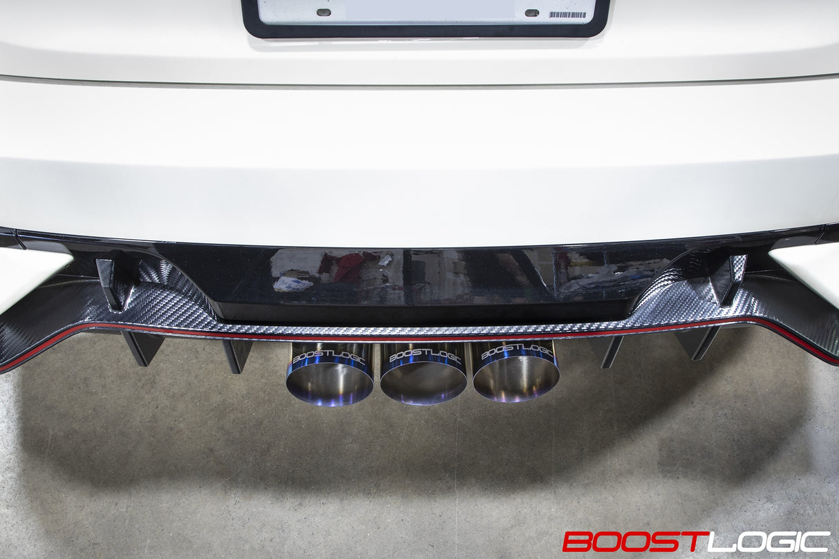 Boost Logic® (17-21) Civic Type-R Titanium Cat-Back Exhaust System