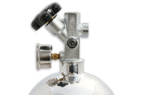 NOS® 10 LB Nitrous Bottle & Super Hi Flo Valve - 10 Second Racing
