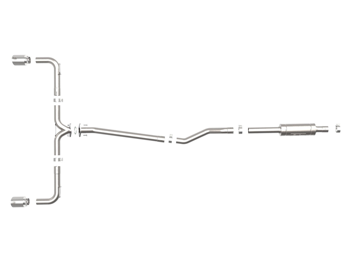 Takeda® (14-18) Mazda 3 Hatchback 304SS 2.5"Cat-Back System