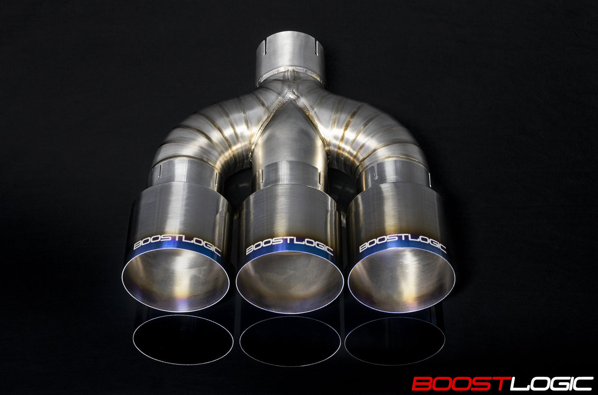 Boost Logic® (17-21) Civic Type-R Titanium Cat-Back Exhaust System