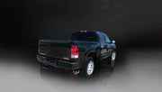 Corsa® (07-08) Silverado/Sierra 304SS Sport 3" Cat-Back System with Twin 4" OD Tips (Ext/Crew Cab-143.5" WB)