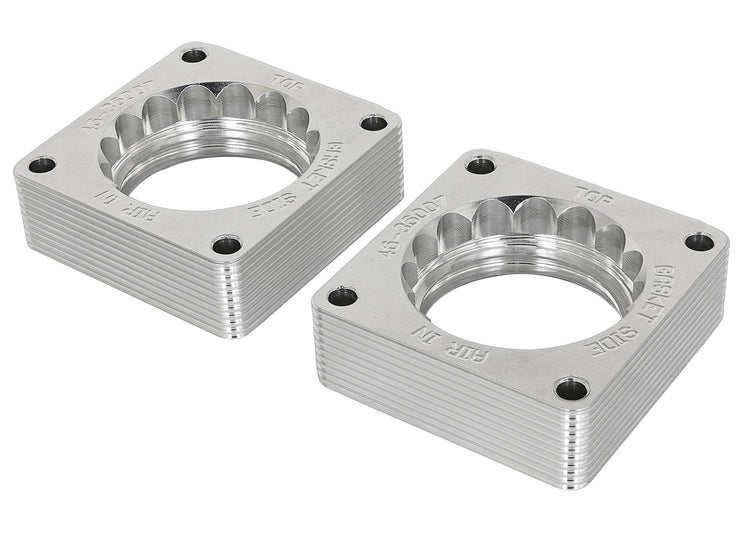 aFe® (08-23) GM V6 Silver Bullet Throttle Body Spacer – 10 Second Racing