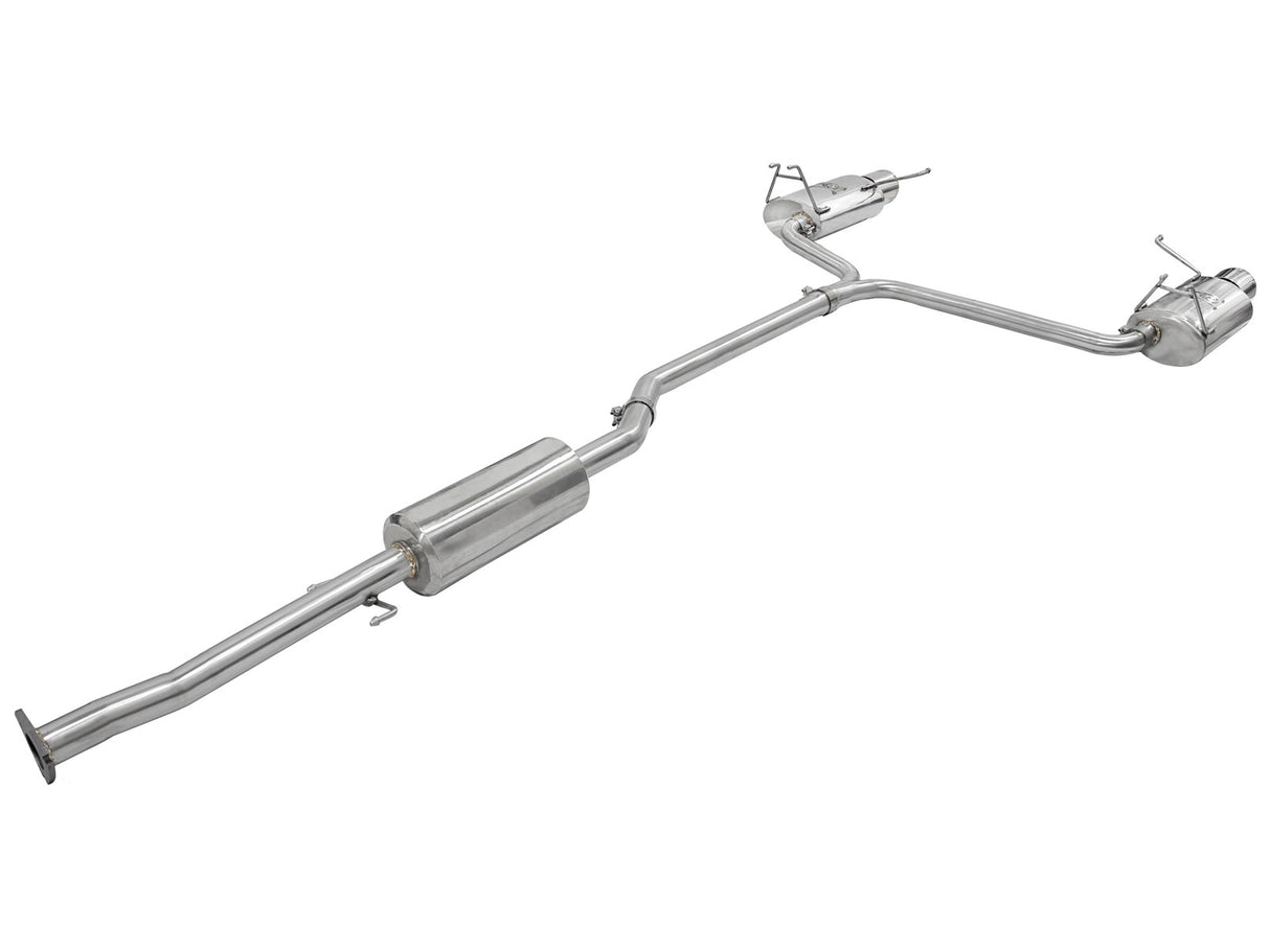Takeda® (08-12) Accord Coupe 2-1/4" to 2" 304SS Cat-Back System