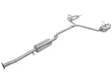 Takeda® (08-12) Accord Coupe 2-1/4" to 2" 304SS Cat-Back System