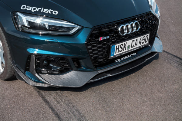 Capristo® (17-19) Audi RS4/RS5 Carbon Fiber Front Spoiler
