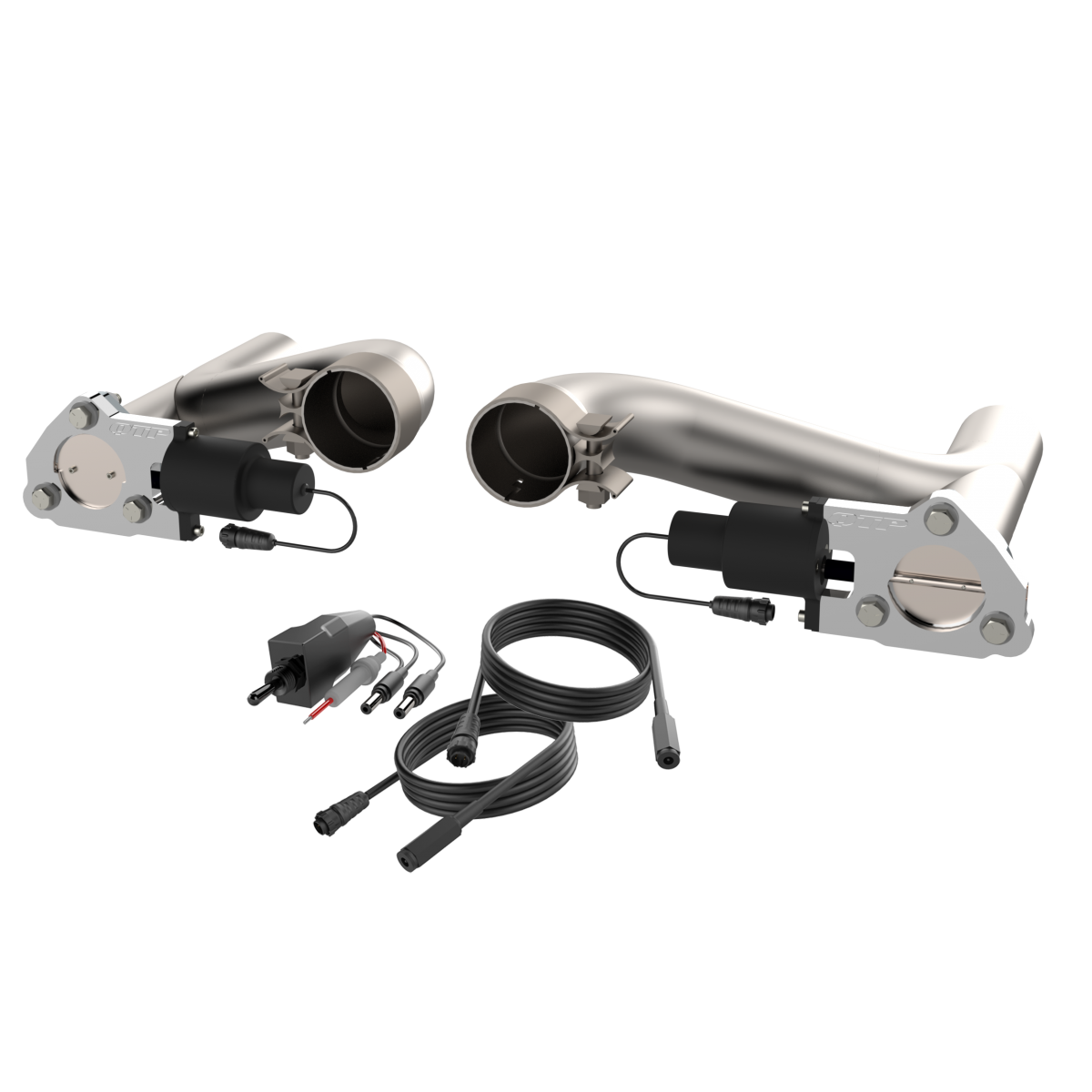 QTP® (10-15) Camaro SS 304SS 2.5" Valvetronic Aggressor Mid-Pipes
