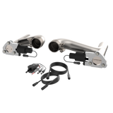 QTP® (10-15) Camaro SS 304SS 2.5" Valvetronic Aggressor Mid-Pipes