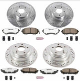 Power Stop® (03-08) Impreza/Forrester Z26 Street Warrior Brake Kit - 10 Second Racing