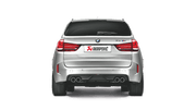 Akrapovic® (14-18) BMW X5/X6 M Matte Rear Carbon Fiber Diffuser