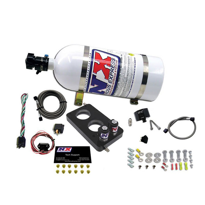 Nitrous Express® (05-10) Mustang GT 3 Valve Wet Plate Nitrous Oxide System (35-150Hp) - 10 Second Racing