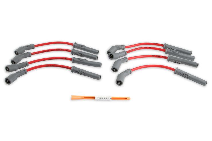 MSD® (99-06) GM SUV/Truck Super Conductor Spark Plug Wire Set