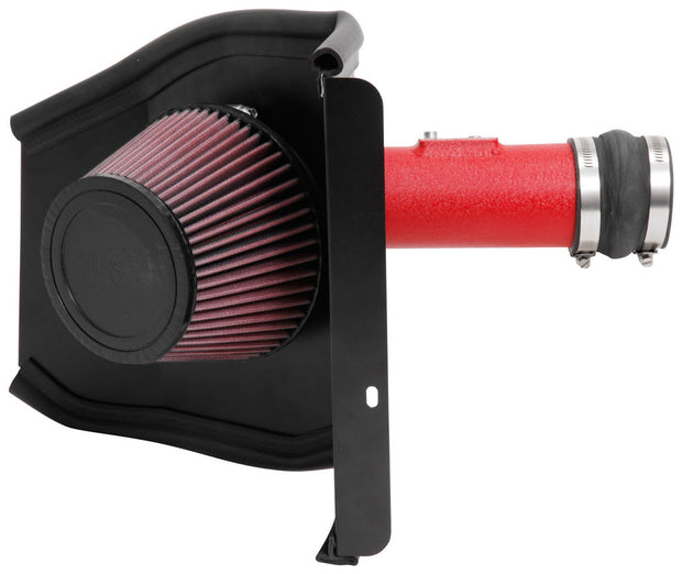 K & N ® (18-21) WRX STI 69 Series Typhoon Aluminum Red Cold Air Intake System with Red Filter