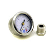Nitrous Express® Fuel Pressure Gauge (0-15 PSI W/Adaptor) - 10 Second Racing
