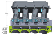 Holley® GM LT1 Hi-Ram Lower Intake Manifold Base