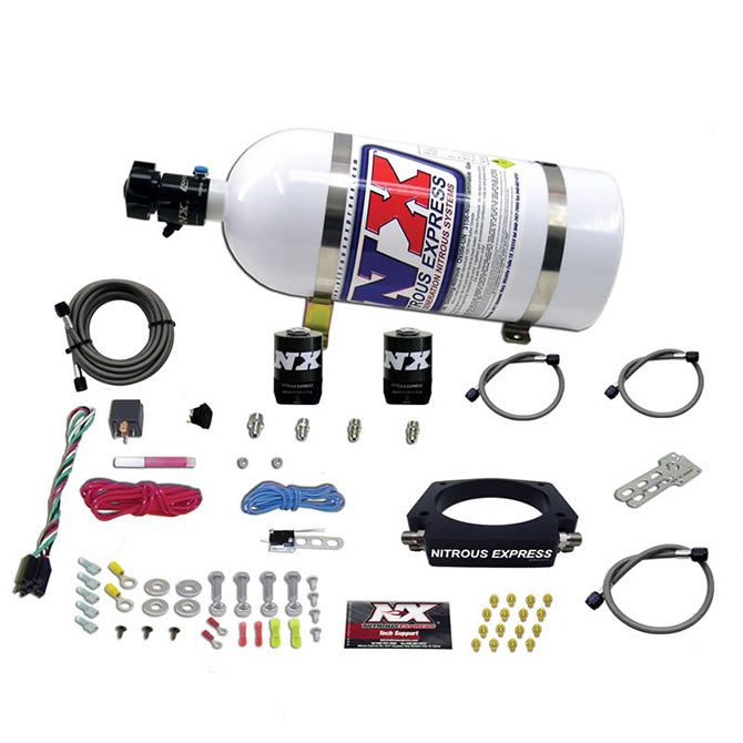 Nitrous Express® GM LS 90mm Wet Plate Nitrous Oxide System - 10 Second Racing
