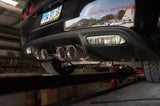 Stainless Works® C609CBQUAD - (09-13) Corvette C6 2.5" Axle-Back Exhaust 