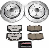 Power Stop® (16-24) Camaro SS 1-Click Street Warrior Z26 Drilled/Slotted Brake Kit