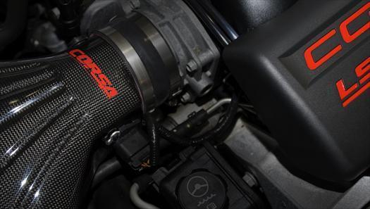 Corsa® (06-13) Corvette C6/Z06 Carbon Fiber Intake with MaxFlow Oiled Filter - 10 Second Racing